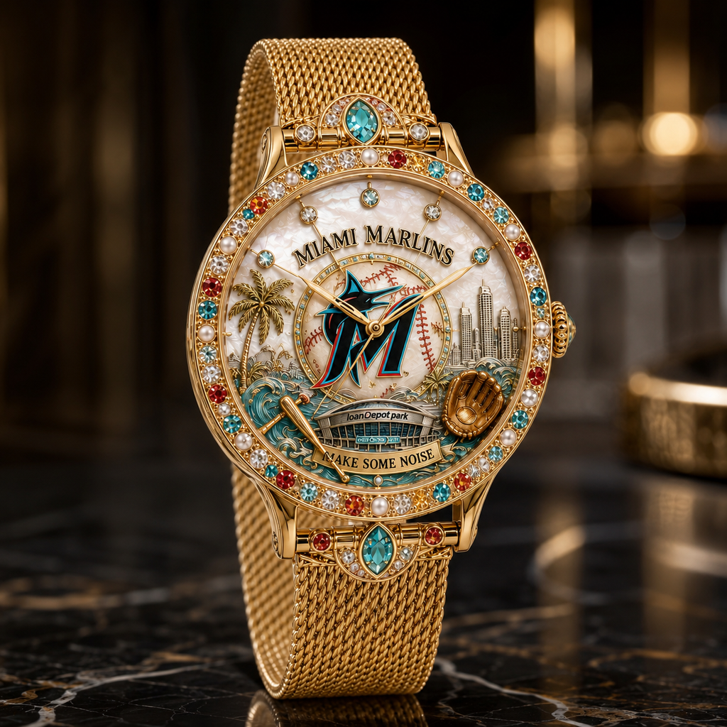 MMA Premium Miami Marlins Watch NTVA