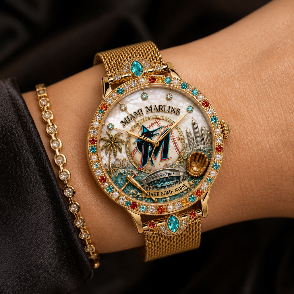MMA Premium Miami Marlins Watch NTVA