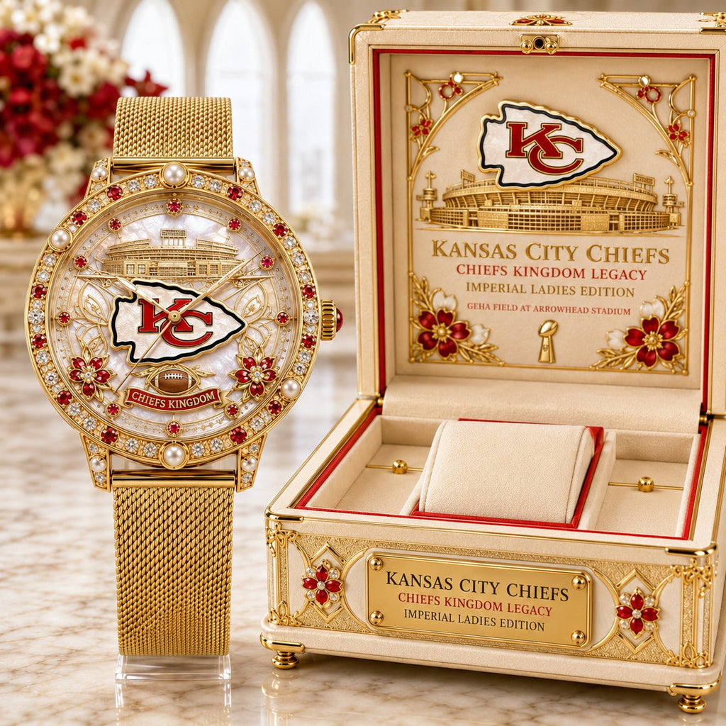 KCC Premium Kansas City Chiefs Watch NTVA